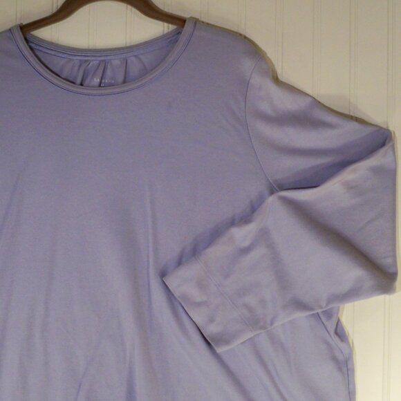 Land's End, Pastel Blue Long Sleeve top 3X - Picture 1 of 6